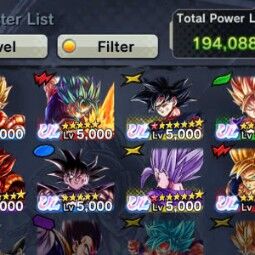 D362-IOS+Android-Nice Account-8 UL(Beast Gohan+Goku Uis+SS4 Gogeta+Turles+SS2 Gohan+Vegito+Super Gogeta)+29 Legends+Vip Equipment+SS3 Vegeta+Rose Zenkai 1